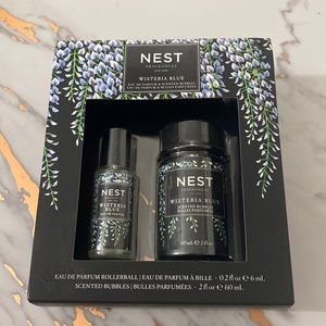 NEST Wisteria Blue fragrance and scented bubbles